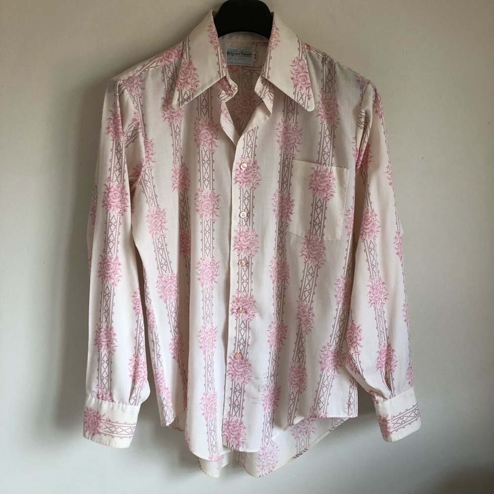 Vintage Rose Button Down